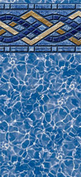 Toile Brighton Prism de piscine J-bead (accrochée) 52